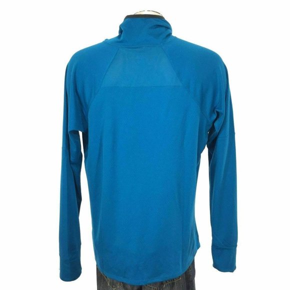 The North Face Train Pullover M Brilliant Blue Run Ski Mountain Mens‎ - Picture 2 of 7